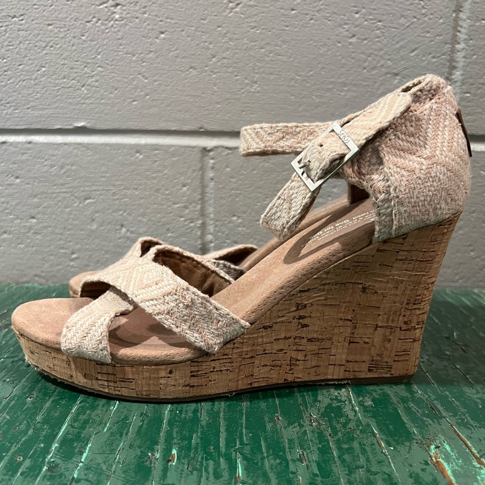 Tomas Wedge Sandals